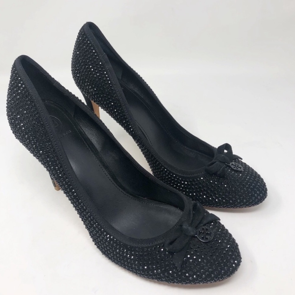 TORY BURCH EMBELLISHED HEELS